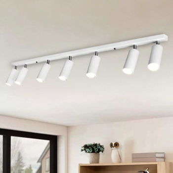 Люстра в стиле лофт MSK Electric Tube спот с поворотным механизмом NL 1105-7W