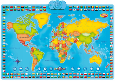 Zabawka interaktywna Dumel Mapa świata (3760145060853)