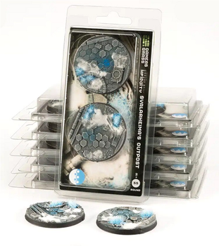 Podstawka pod figurki Gamers Grass Infinity Svalarheimas Outpost Round 55 mm 2 szt (738956791146)