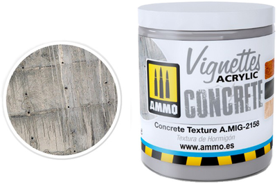 Pasta akrylowa Ammo Vignettes Concrete Texture 100 ml (8432074021582)