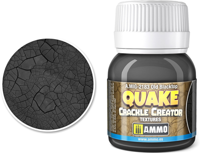 Farba pękająca Ammo Quake Crackle Creator Textures Old Blacktop 40 ml (8432074021834)