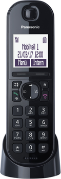 IP-телефон Panasonic KX-TGQ200GB Black (KX-TGQ200GB)