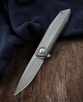 Складаний ніж Bestech Knife SHOGUN Grey (BT1701A)