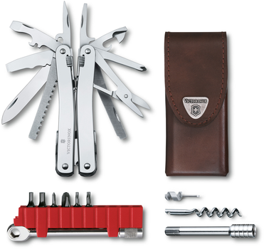 Складаний ніж Victorinox SWISSTOOL SPIRIT X PLUS RATCHET Vx30236.L