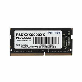 Оперативна пам'ять для ноутбука DDR4 Patriot SL 4GB 2400MHz CL17 256X16 SODIMM Black