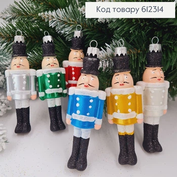 Новогодняя фигура Солдатик малый в ассорт., 12*4см, Украина