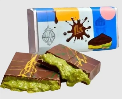 Дубайский шоколад с фисташковой пастой и катаифи Fix Chocolate 200г