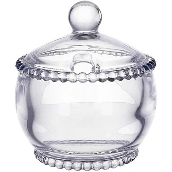 Цукорниця скляна "Bauble Glass" 10х11см з кришкою (111614)
