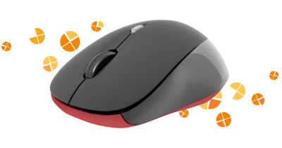 Мышь Defender Dacota MS-155 Wireless Black/Red (52155)