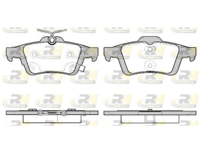 Гальмівні колодки дискові Roadhouse (284211)