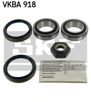 Подшипник колеса, комплект SKF (VKBA918)