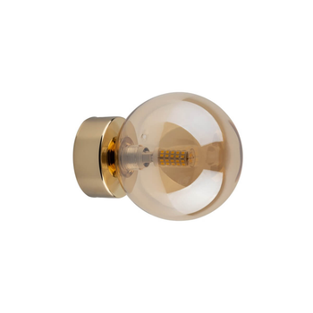 Бра ESTERA GOLD 10257 TK-Lighting золото / полупрозрачный, янтарный