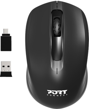 Mysz ​​PORT Designs Ambidextrous Wireless Black (3567049005085)