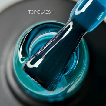 Витражный топ для гель лака без липкого слоя Saga Glass Top №01 9 мл