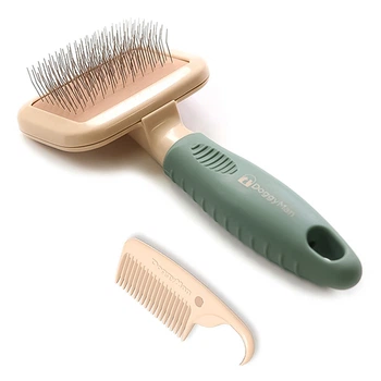 Сликер пуходерка для собак и котов DoggyMan BS Slicker Brush, Mini (84905)