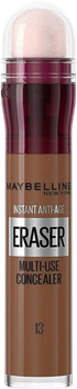 Консилер для обличчя Maybelline Instant Anti-Age Eraser зі спонжем 13 Cocoa 6.8 мл (3600531465216)