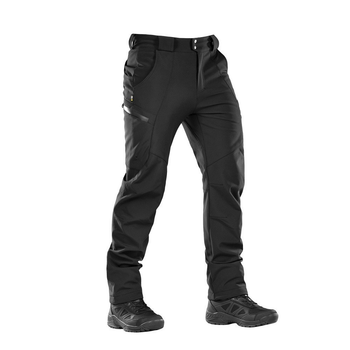 Штани M-TAC Soft Shell Winter Black S чорний