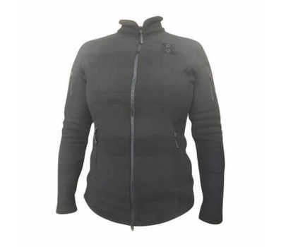 Жіноча флісова кофта WinTac Magura Black Fleece 280 гр/м XS чорна