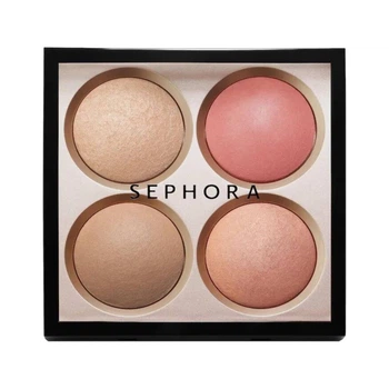 Контурная палетка Sephora Collection Microsmooth Multi-Tasking Baked Face Palette 4x2.5 g