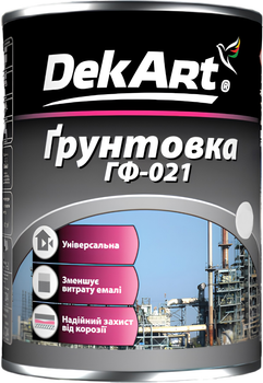 Грунтовка DekArt ГФ-021 2.8 кг Красно-коричневая (4820089418178)