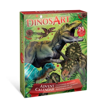 Игровой набор Nebulous Stars DinosArt Адвент-календарь Динозавры 15054