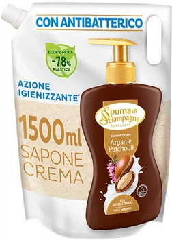Рідке антибактеріальне мило Spuma Di Sciampagna Argan&Patchouli 1500 мл (8007750007022)