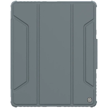 Чехол - книжка Nillkin Bumper Leather Case Pro для iPad Air 11 2026 / Air 11 2025 / Air 11 2024 gray