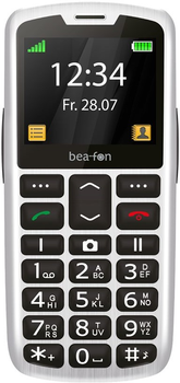 Telefon komórkowy Beafon SL260 Silver-Black (SL260_EU001SB)