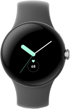 Smartwatch Google Pixel Watch LTE Polished Silver/Charcoal (840244600334)