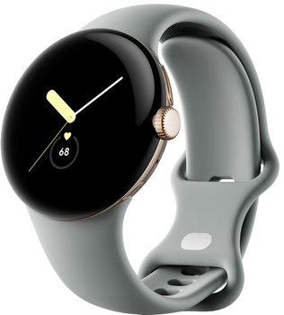 Смарт-часы Google Pixel Watch LTE Champagne Gold/Hazel (840244602673)