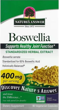 Босвелія Nature's Answer Boswellia 400 мг 90 вегетаріанських капсул (083000163661)