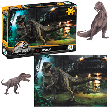 Puzzle DoDo Jurassic World 500 elementów (200446) (4823115904560)