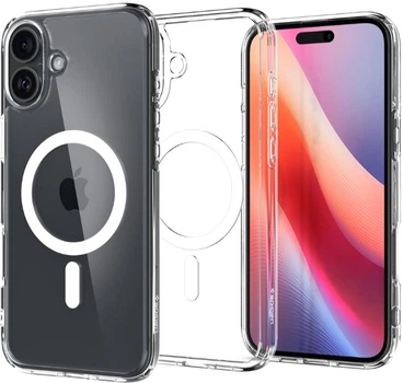 Панель Spigen Ultra Hybrid MagFit для Apple iPhone 16 White (ACS08205)