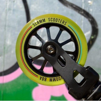 Колесо для трюкового самокату Slamm Scooters Classic V9 100X 24mm Yellow