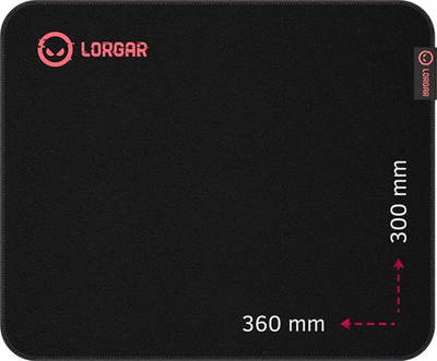 Игровая поверхность Canyon Lorgar Main 323 Black-Red