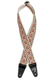 Ремінь гітарний FENDER STRAP 2" PASADENA WOVEN LATTICE ORANGE (236933)