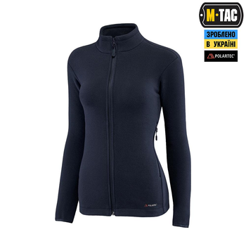 Тактична флісова кофта M-Tac Nord Fleece Polartec Lady, розмір M, колір Dark Navy Blue