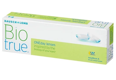 Контактні лінзи Bausch+Lomb Biotrue ONEday -3,0 (упаковка 30 шт)