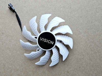 Вентилятор кулер для видеокарты Gigabyte RTX 3070Ti 3080 Ti 3090 Vision Everflow 87 мм T129215SU (GA92S2U PLA09215S12H) (№415.52)