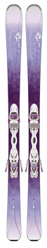 Лижі гірські (комплект) K2 LUVIT 76+ER3 10 142см White/purple (1050405.141.1+1051109.141.2)