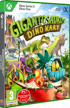 Gra XOne/XSX Gigantosaurus (Gigantozaur): Dino Kart (płyta Blu-ray) (5060528039222)