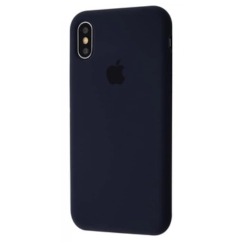 Чехол силиконовый Elegant Premium Stylish Case Silicone Case Full для Apple iPhone X/Xs midnight blue