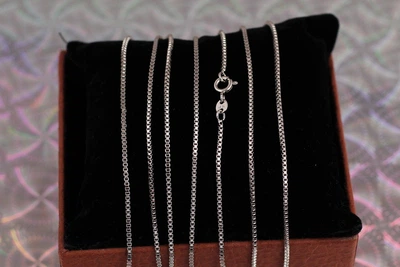 Цепь Xuping Jewelry веницианка 60 см 1 мм серебристая
