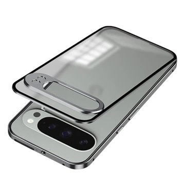 Протиударний чохол накладка Metal Glass для Google Pixel 9 Pro XL gray