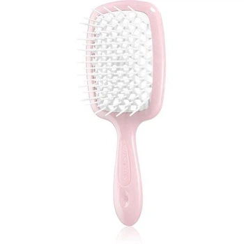 Расческа мини Janeke Superbrush Small With Soft Moulded Tips Pink White
