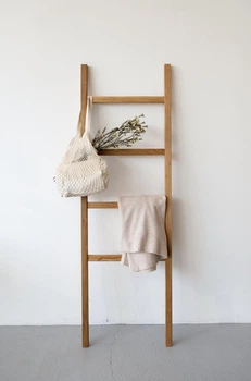 Подставка для одежды из натурального дуба Ladder