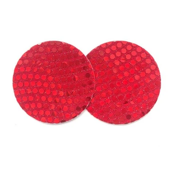 Наклейки на соски та груди мереживні круглі 60мм Nipple cover PS-84 Червоні