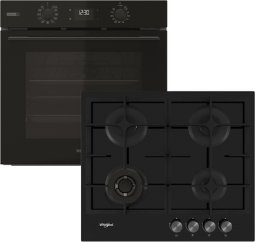 Духовой шкаф электрический WHIRLPOOL OMSK58CU1SB + Варочная поверхность газовая WHIRLPOOL GOA 6425/NB1 (комплект)