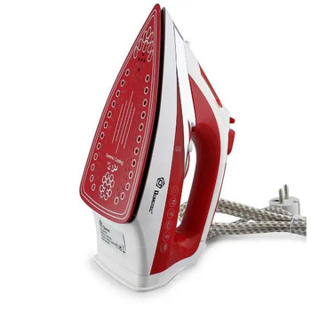 Праска Domotec MS-2201 2800W для одягу з керамічною підошвою. Колір: червоний