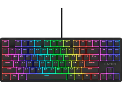 Клавіатура Hator Rockfall 2 Mecha TKL Orange Black (HTK-520)